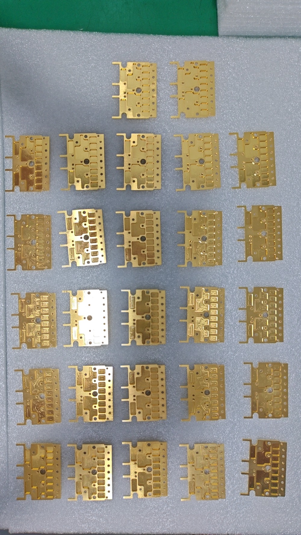 Gold-Plated Electrode Plate