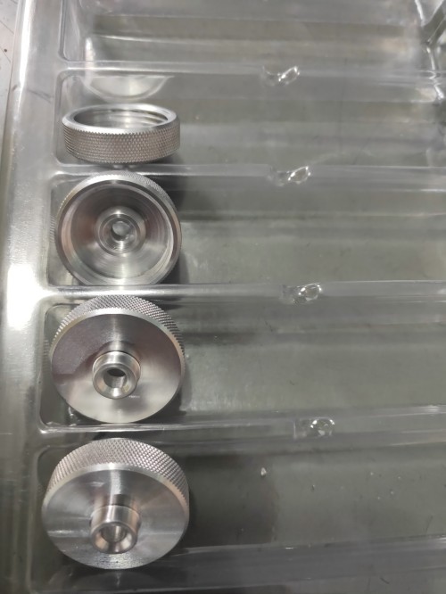 AL6061 parts with black anodized