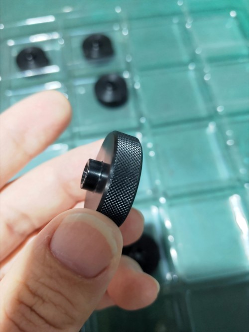 Auomtation parts with black anodized