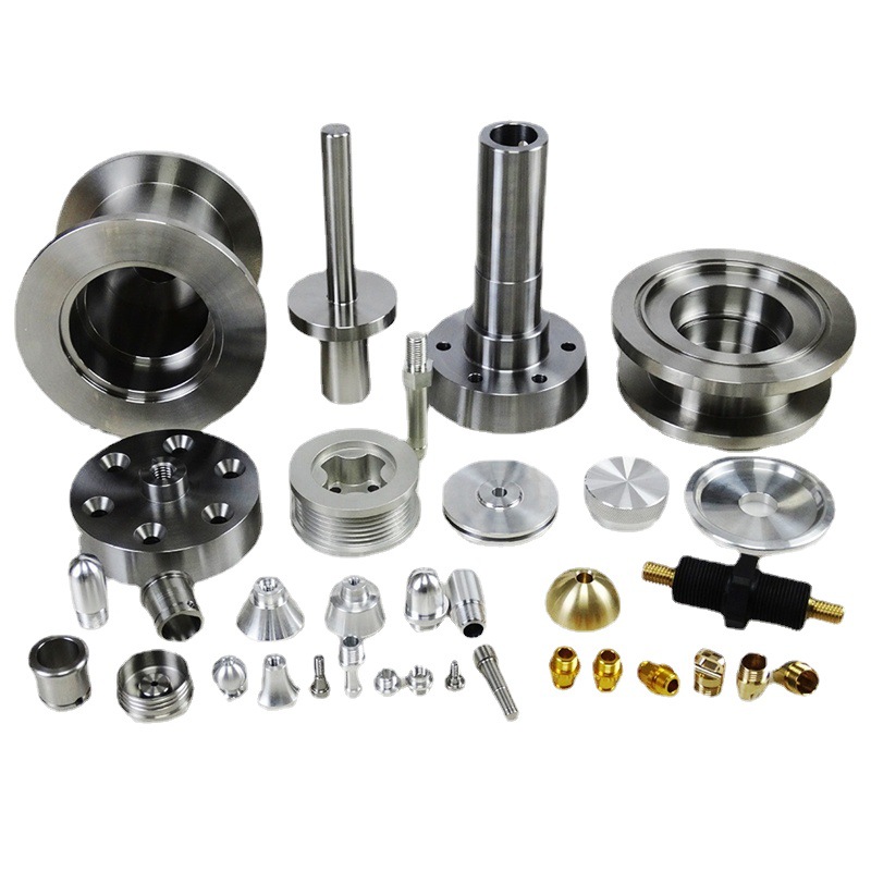 CNC machining CNC copper nut custom lathe machining non-standard parts CNC copper nut machining