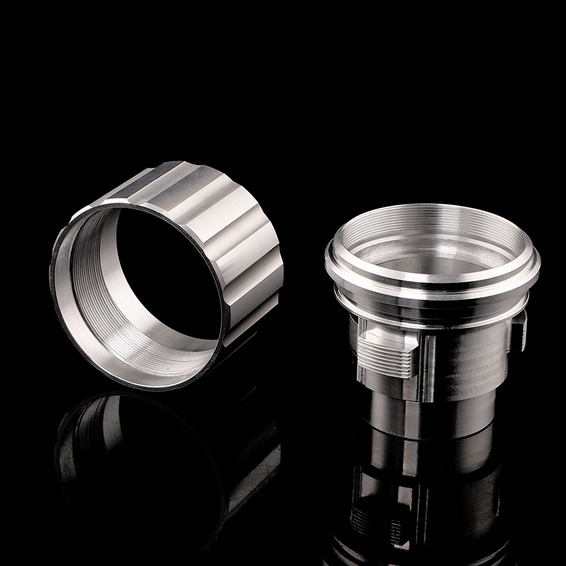 Aluminum die-casting precision customization electroplating front mirror tube aluminum casting shell body CNC machining CNC mold customization