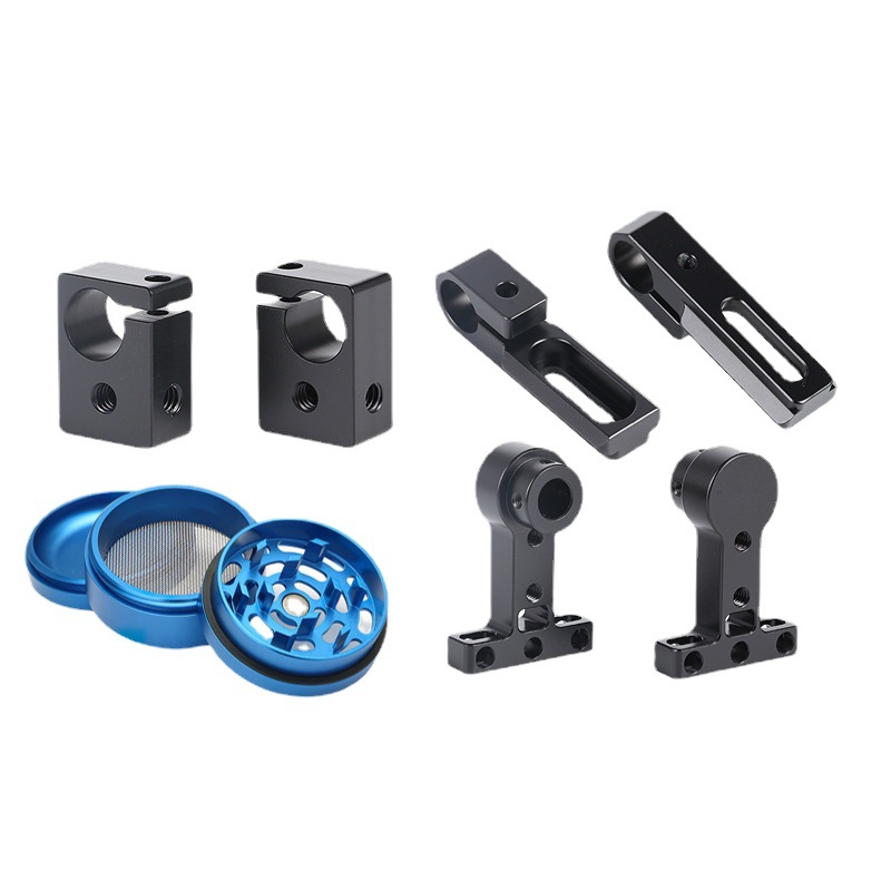 CNC machining of aluminum alloys, CNC lathes, precision machinery, single piece customization, aviation aluminum parts, hardware parts outsourcing