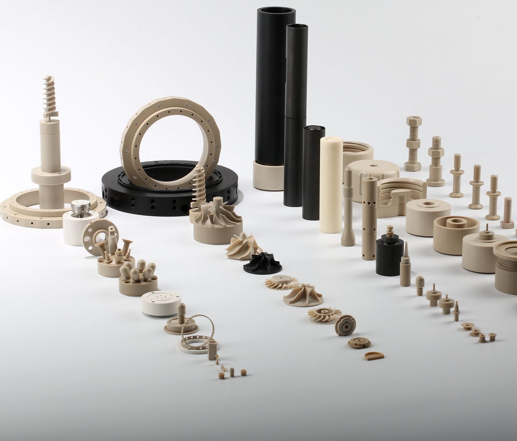 Five axis and four axis CNC correspond to a tolerance of up to 0.01mm for precision machining of special engineering plastics and plastic parts