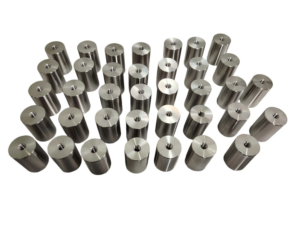 cnc machining parts of material 45# with electroless nickel plating 5um